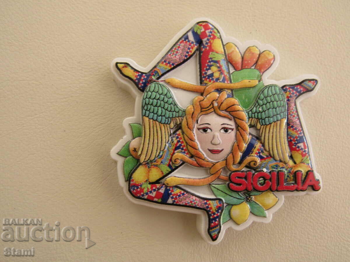Magnet from Sicily, Italy-1 with price 10.00 BGN | € 5.11 Magnet from Sicily, Italy-1 with price 10.00 BGN | € 5.11