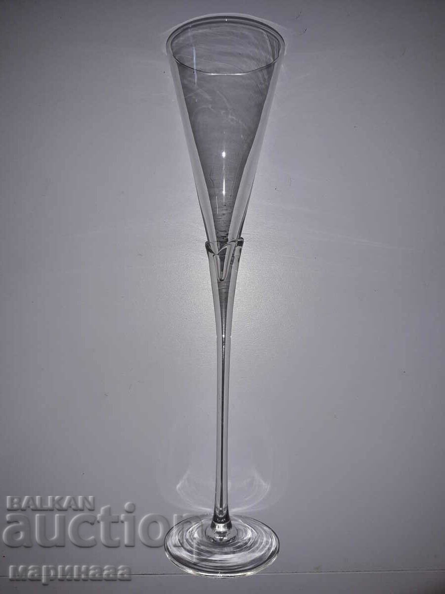 TALL GLASS. GLASS. 31 CM