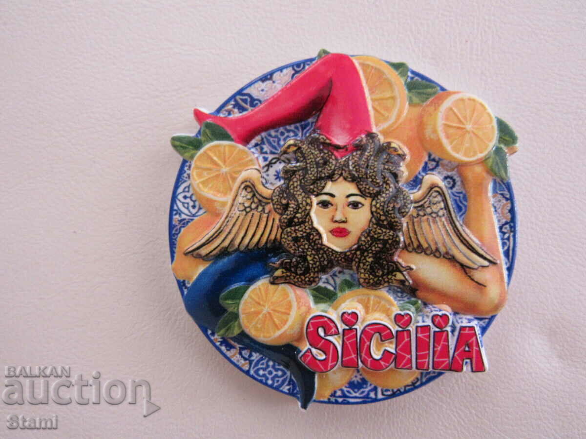 Magnet from Sicily, Italy-1 with price 10.00 BGN | € 5.11