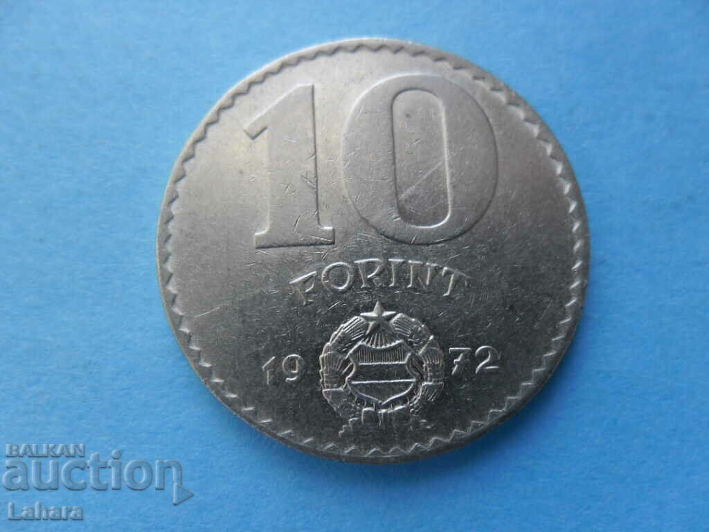 10 forinţi 1972 Ungaria