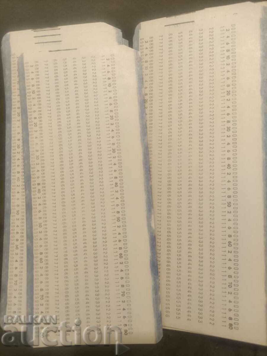 Punch cards - 7 Punch cards - 7