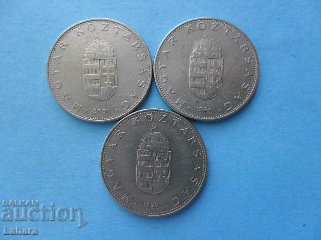 10 форинта 1993 , 1994 , 2001 г. Унгария с цена 1.50 лв. | € 0.77 10 форинта 1993 , 1994 , 2001 г. Унгария с цена 1.50 лв. | € 0.77