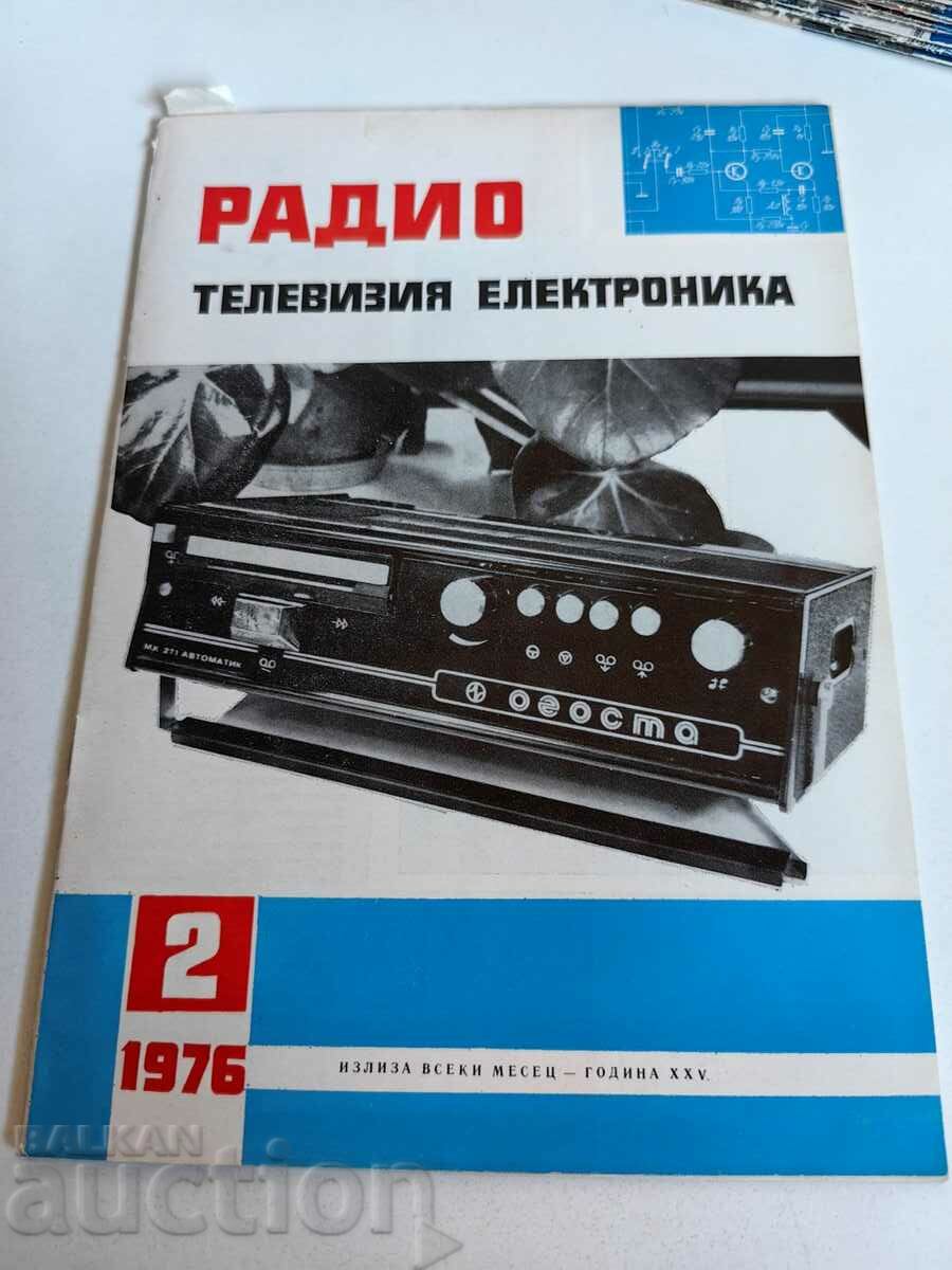 polevche 1976 REVISTA RADIO TELEVIZIUNE ELECTRONICA