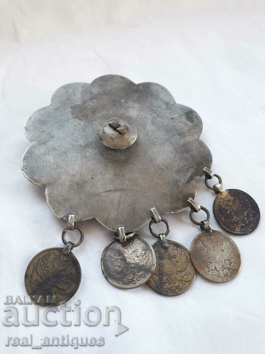 Παλιά ασημένια κοσμήματα με νομίσματα - 5 Παλιά ασημένια κοσμήματα με νομίσματα - 5