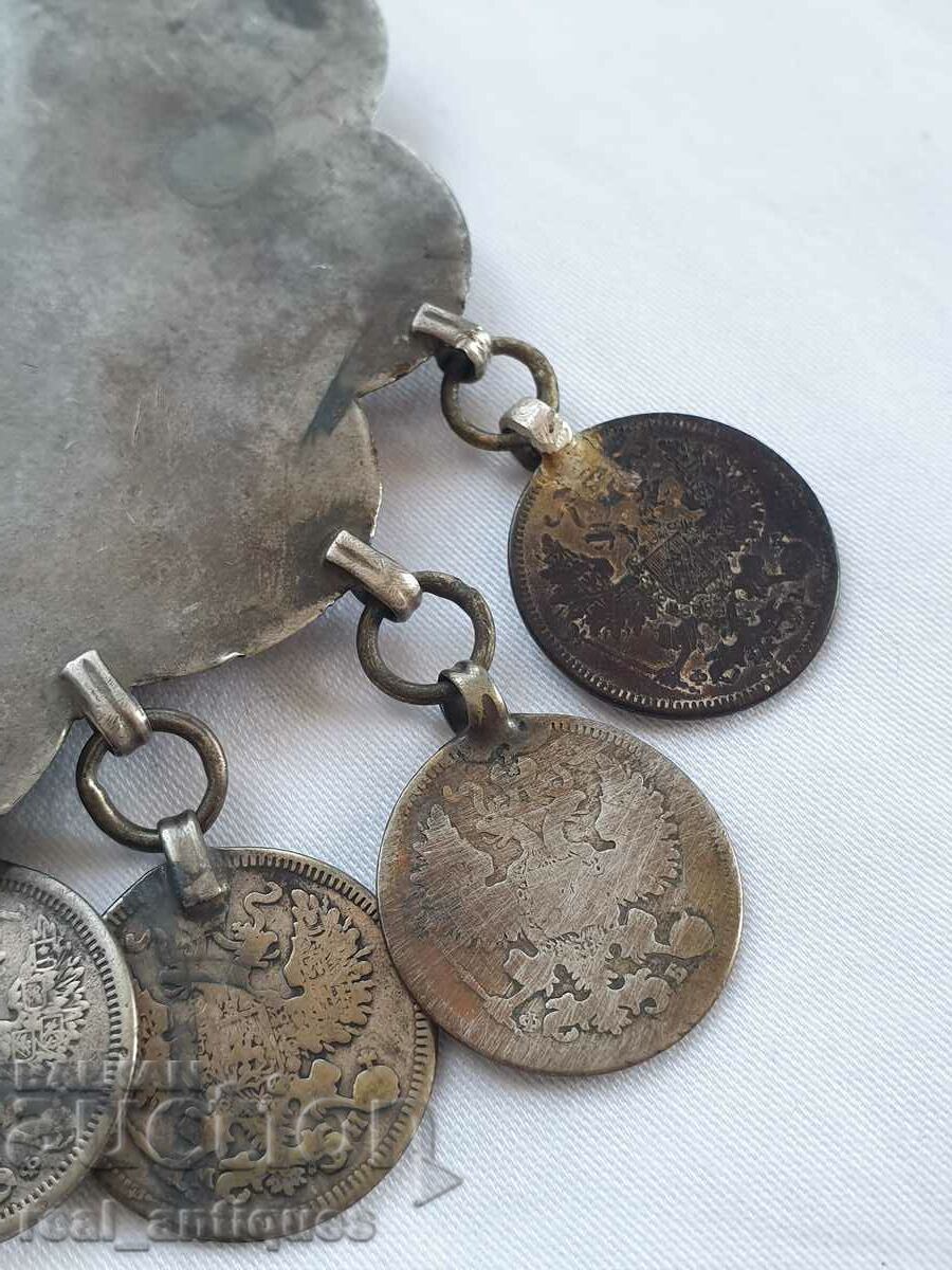 Παλιά ασημένια κοσμήματα με νομίσματα - 7 Παλιά ασημένια κοσμήματα με νομίσματα - 7