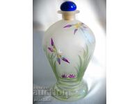 A large beautiful Japanese perfume bottle