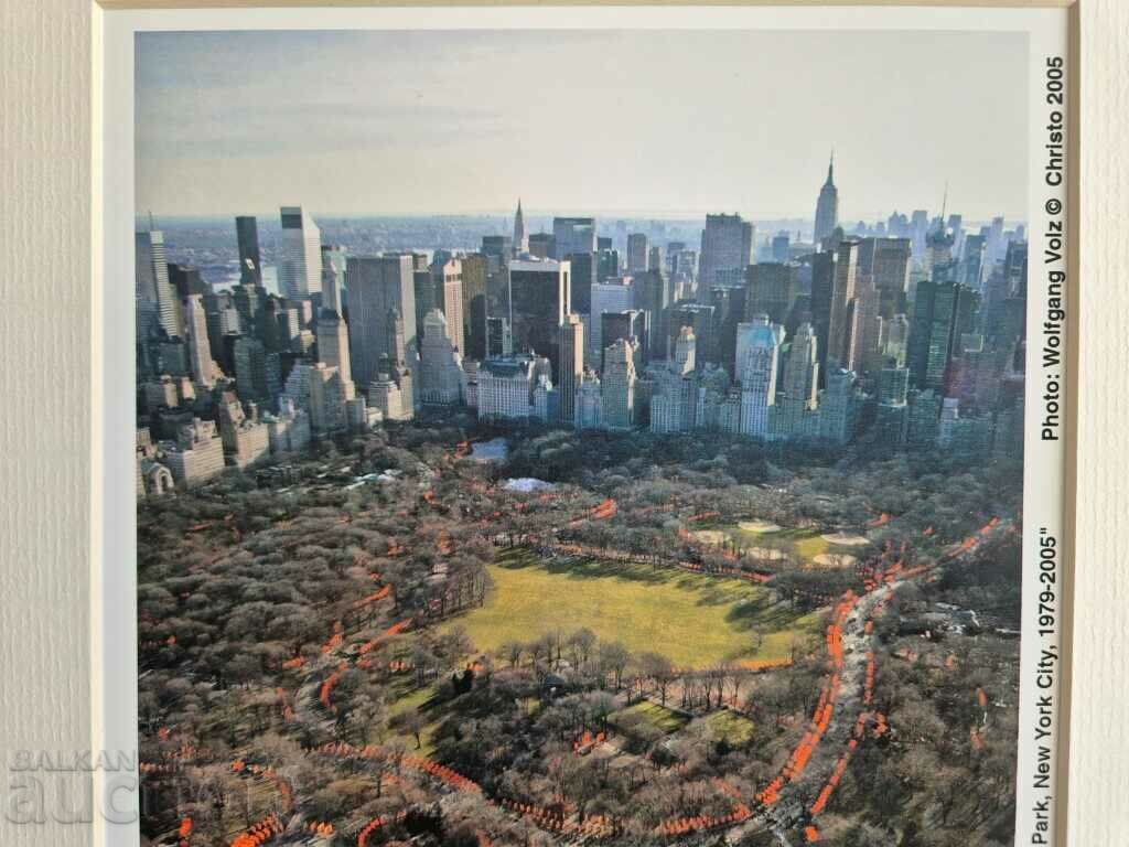 Auction  Hristo Yavashev Christo 2005 Portite Central Park New York 4