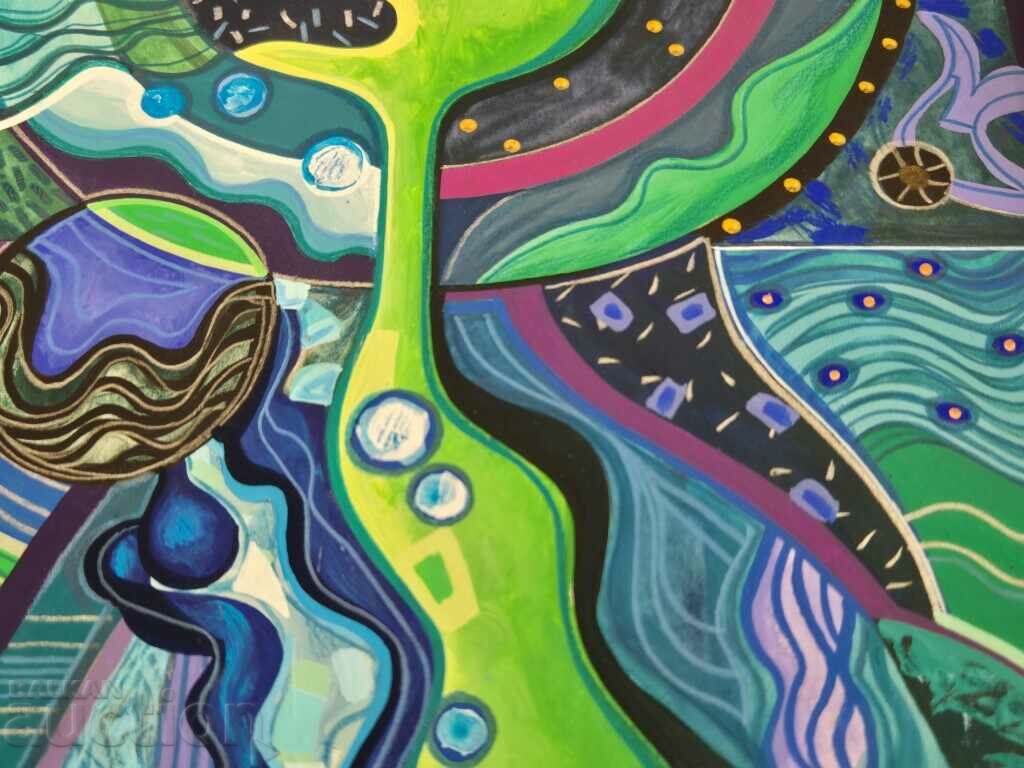 Nikolay Ivanov OM Abstract composition 1999. - 6 Nikolay Ivanov OM Abstract composition 1999. - 6