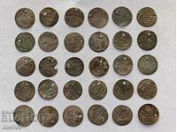 Lot 30 pcs. Silver Turkish coins Turkey akceta ahceta jewelry