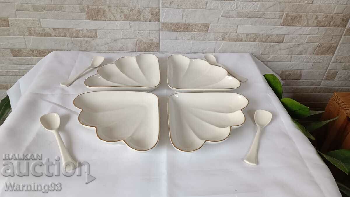 Brand new hors d'oeuvres set - ISIS factory - Elin Pelin with price 80.00 BGN | € 40.90 Brand new hors d'oeuvres set - ISIS factory - Elin Pelin with price 80.00 BGN | € 40.90