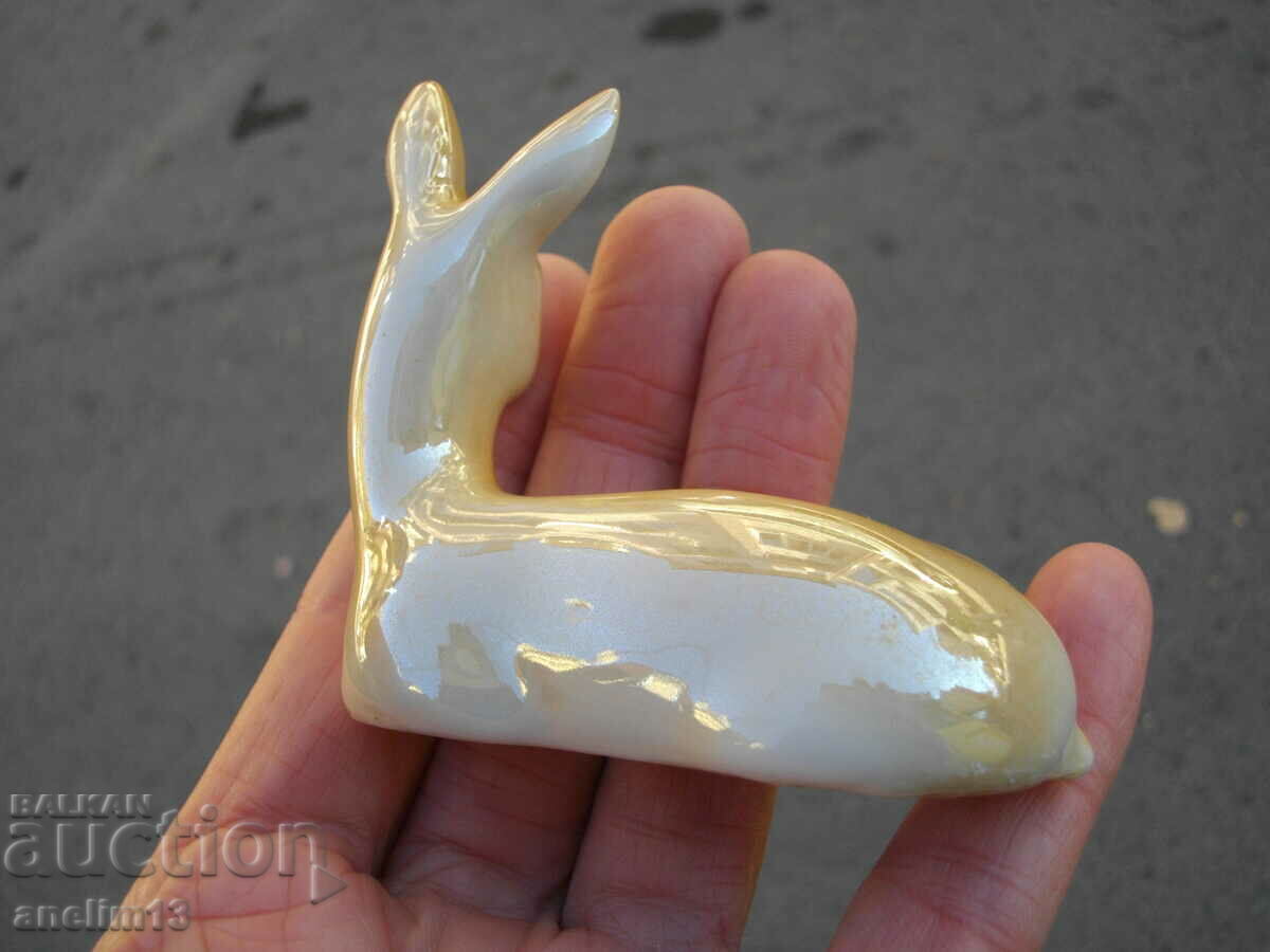 OLD BULGARIAN PORCELAIN CHEESE CHEESE 1960 - 5 OLD BULGARIAN PORCELAIN CHEESE CHEESE 1960 - 5