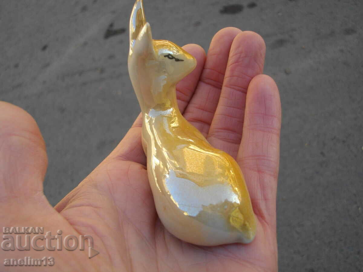 OLD BULGARIAN PORCELAIN CHEESE CHEESE 1960 - 6 OLD BULGARIAN PORCELAIN CHEESE CHEESE 1960 - 6