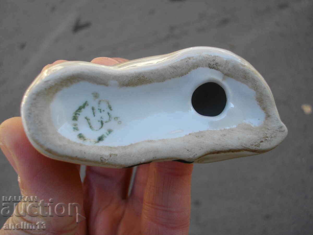 OLD BULGARIAN PORCELAIN CHEESE CHEESE 1960 - 7 OLD BULGARIAN PORCELAIN CHEESE CHEESE 1960 - 7