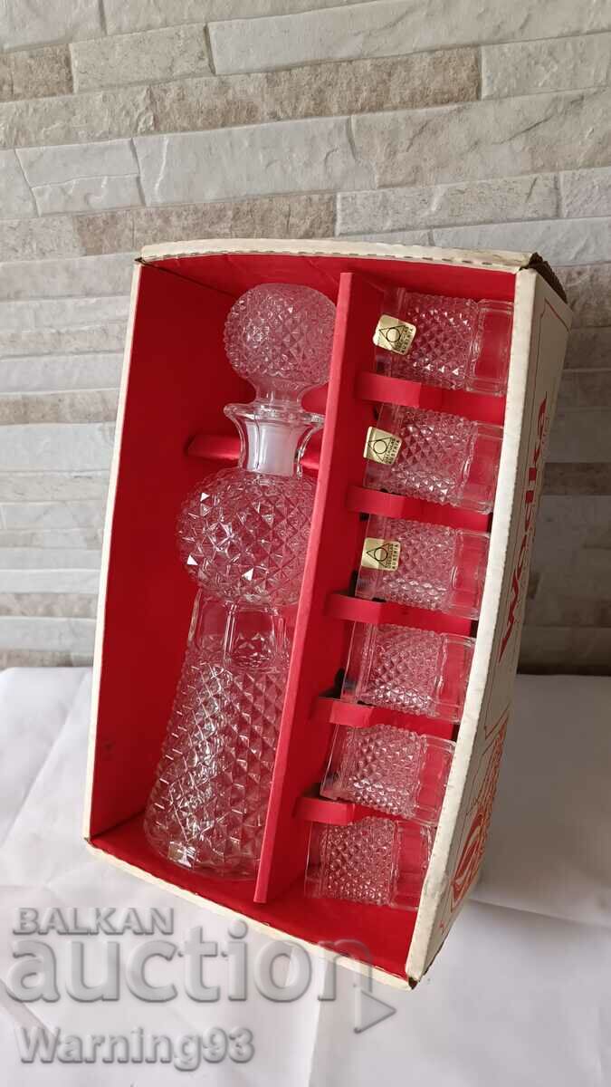 Brand new vodka set - 7 pieces - OBERGLAS - Austria with price 55.00 BGN | € 28.12 Brand new vodka set - 7 pieces - OBERGLAS - Austria with price 55.00 BGN | € 28.12