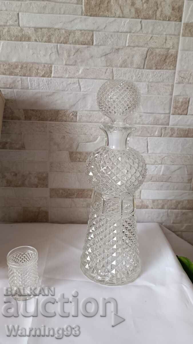 Brand new vodka set - 7 pieces - OBERGLAS - Austria - 7 Brand new vodka set - 7 pieces - OBERGLAS - Austria - 7