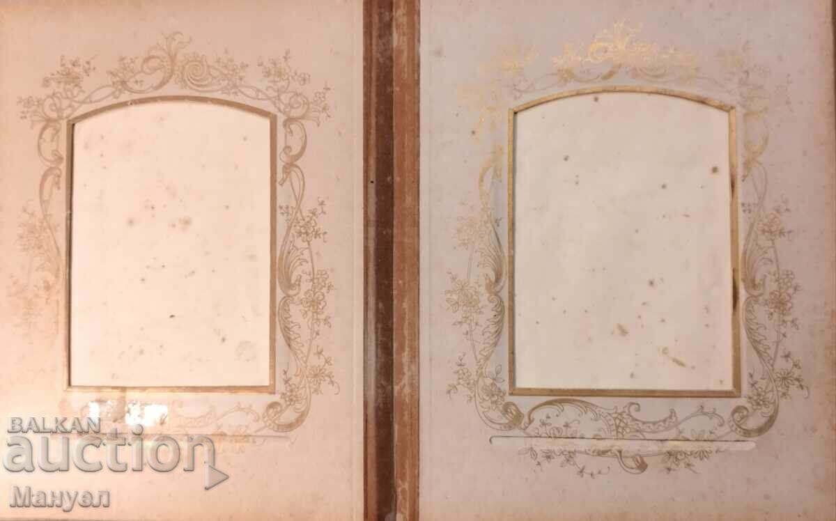 Old Art Deco album for storing large and small photos. - 6 Old Art Deco album for storing large and small photos. - 6