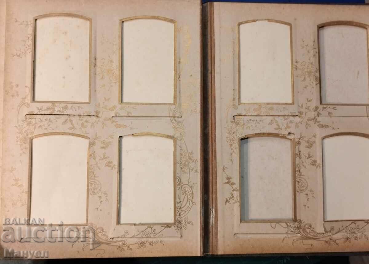 Old Art Deco album for storing large and small photos. - 7 Old Art Deco album for storing large and small photos. - 7