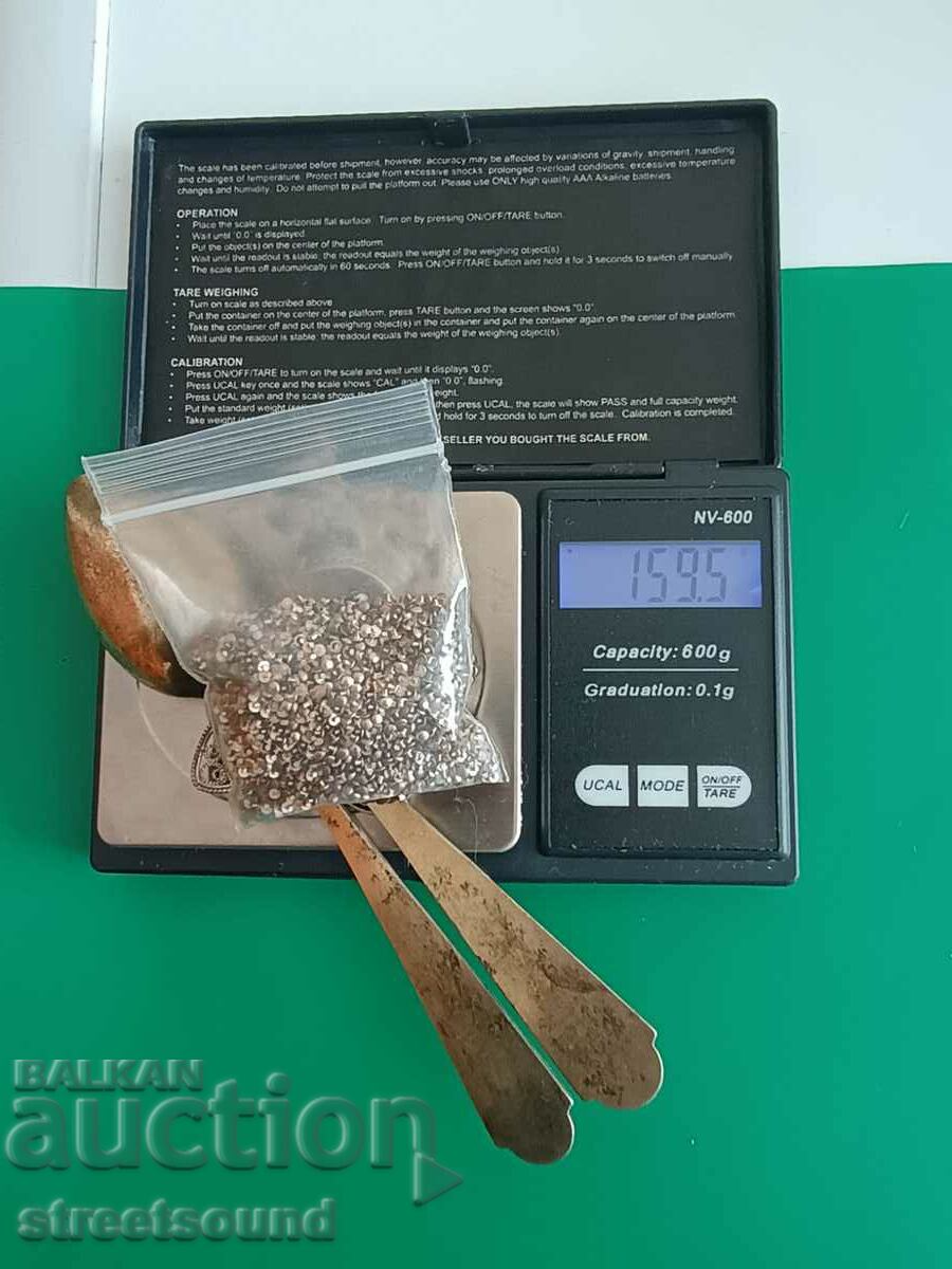 Scrap silver - 159.5 grams