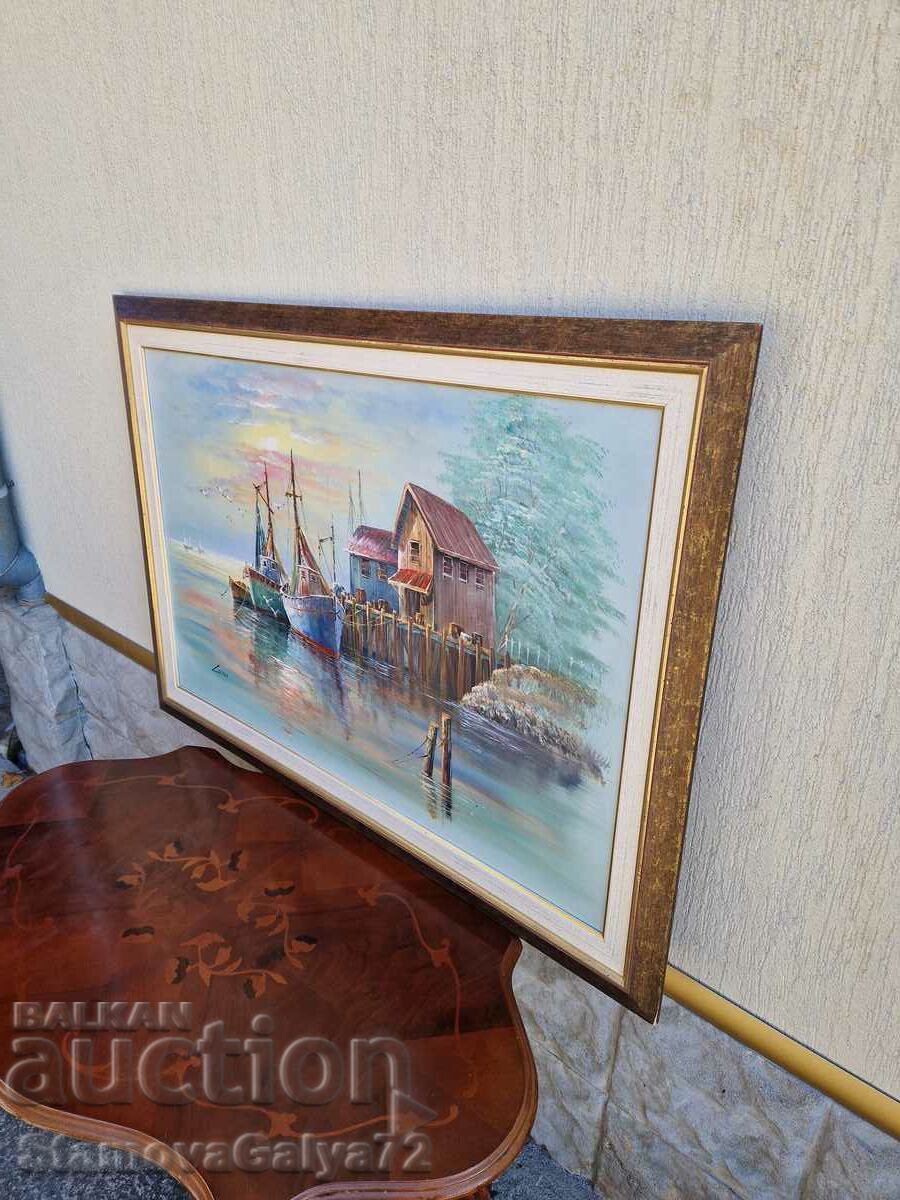 Superb oil painting on canvas - 5 Superb oil painting on canvas - 5