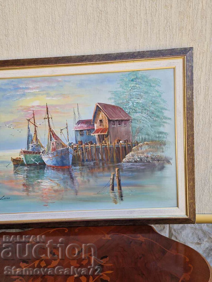 Superb oil painting on canvas - 6 Superb oil painting on canvas - 6