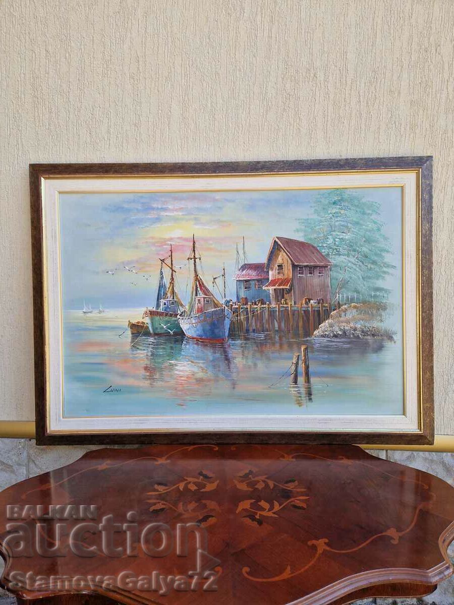 Superb oil painting on canvas Superb oil painting on canvas