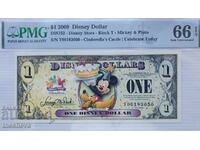 DISNEY 1 δολάριο, 2009, UNC