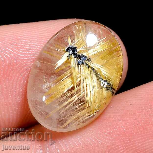 STAR RUTIL QUARTZ 8 ct. 16x12 mm