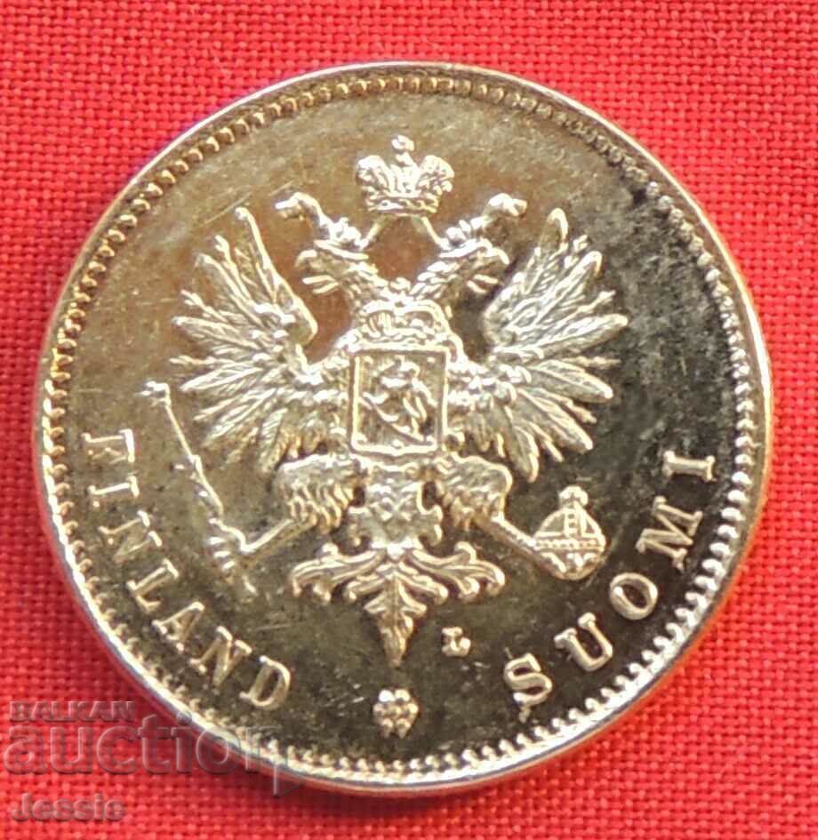 20 Markkaa 1910 Finland (Finlandia) AU (gold) with price 1689.95 BGN | € 864.06 20 Markkaa 1910 Finland (Finlandia) AU (gold) with price 1689.95 BGN | € 864.06