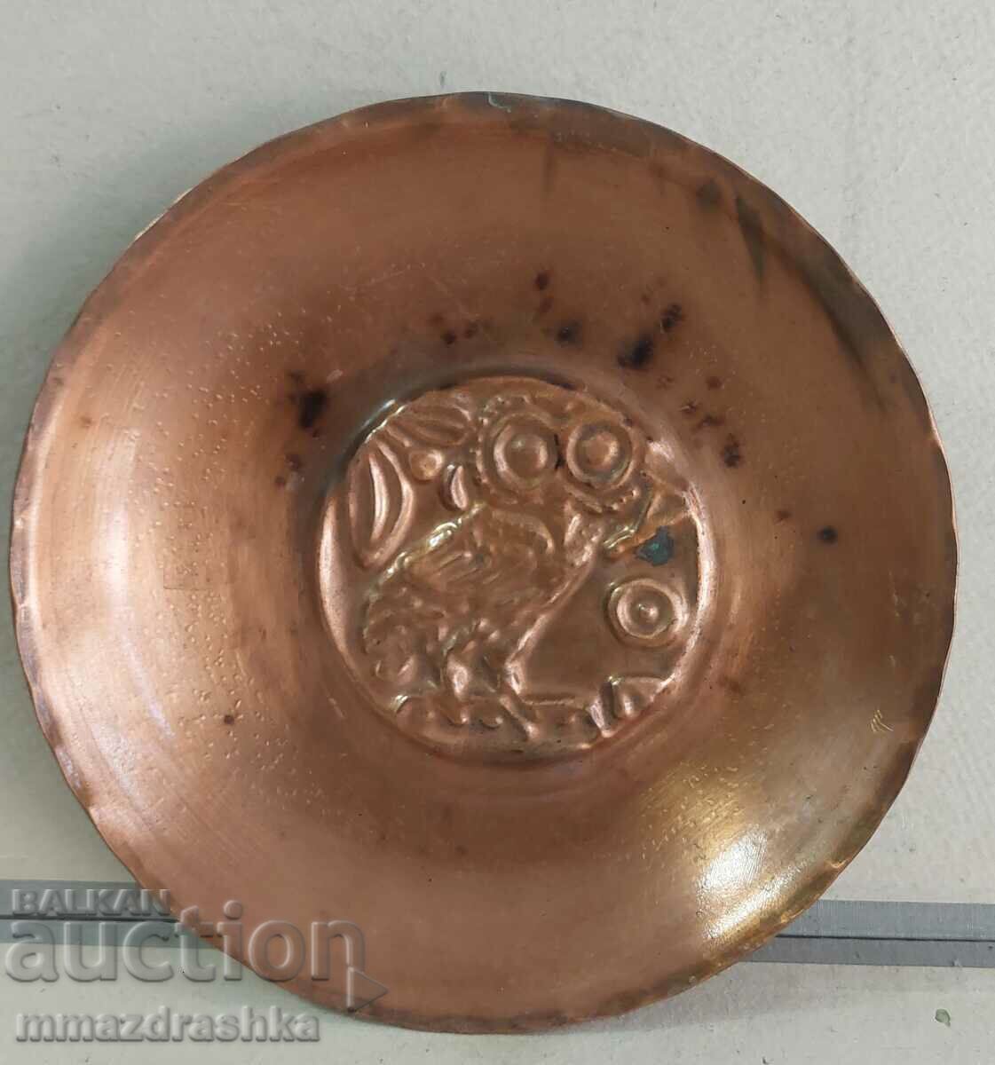 Copper wall plate