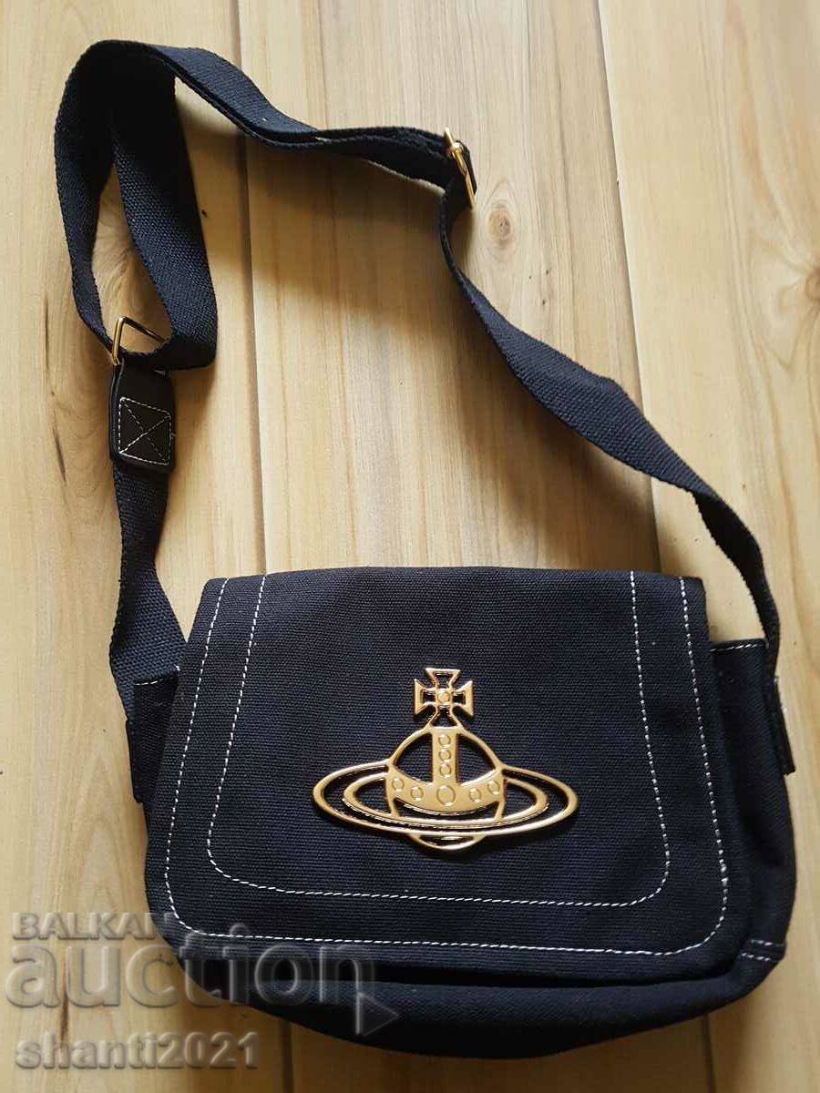 Auction  New Saturn metal logo handbag