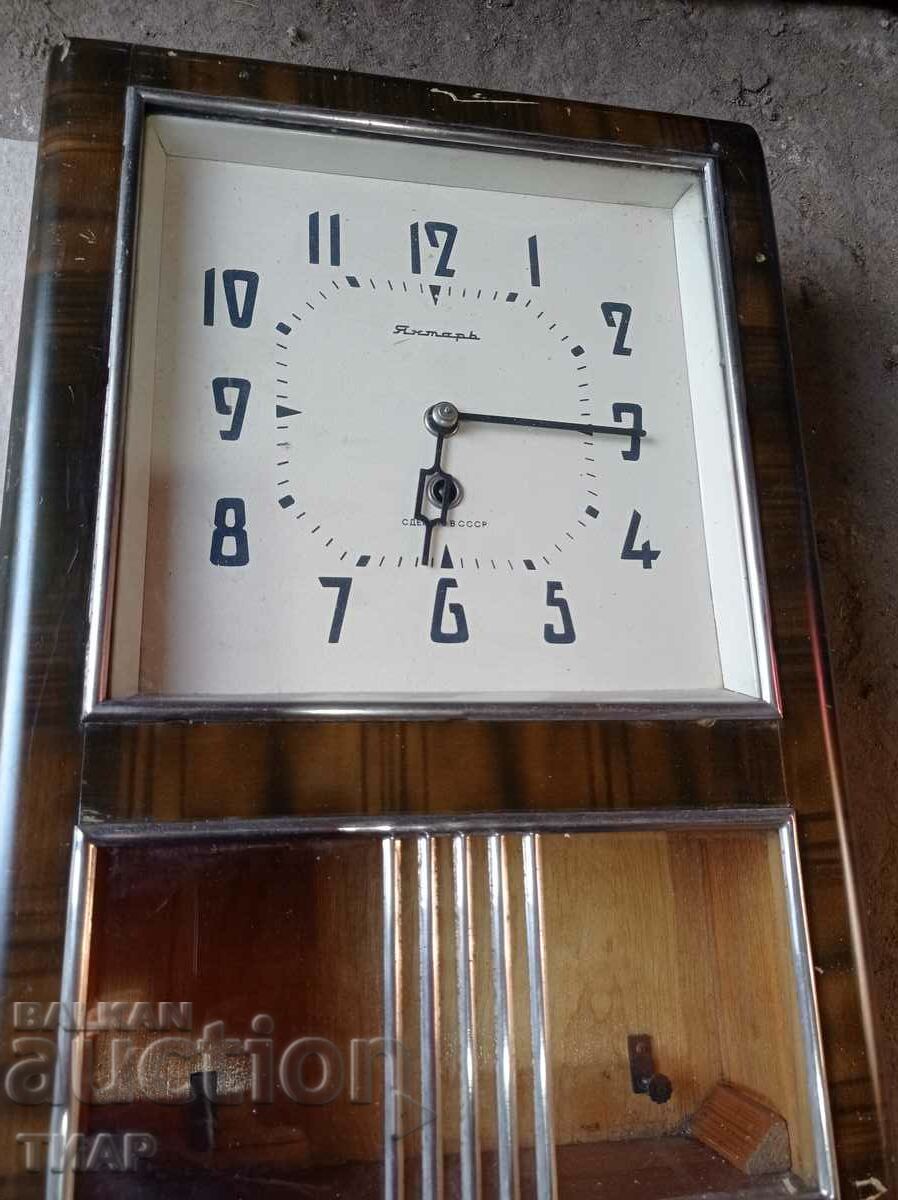 wall clock Amber 0.01st