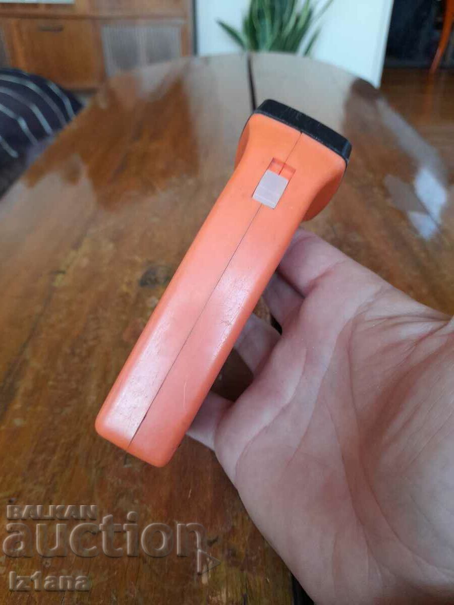 Auction Old dynamo flashlight Auction Old dynamo flashlight