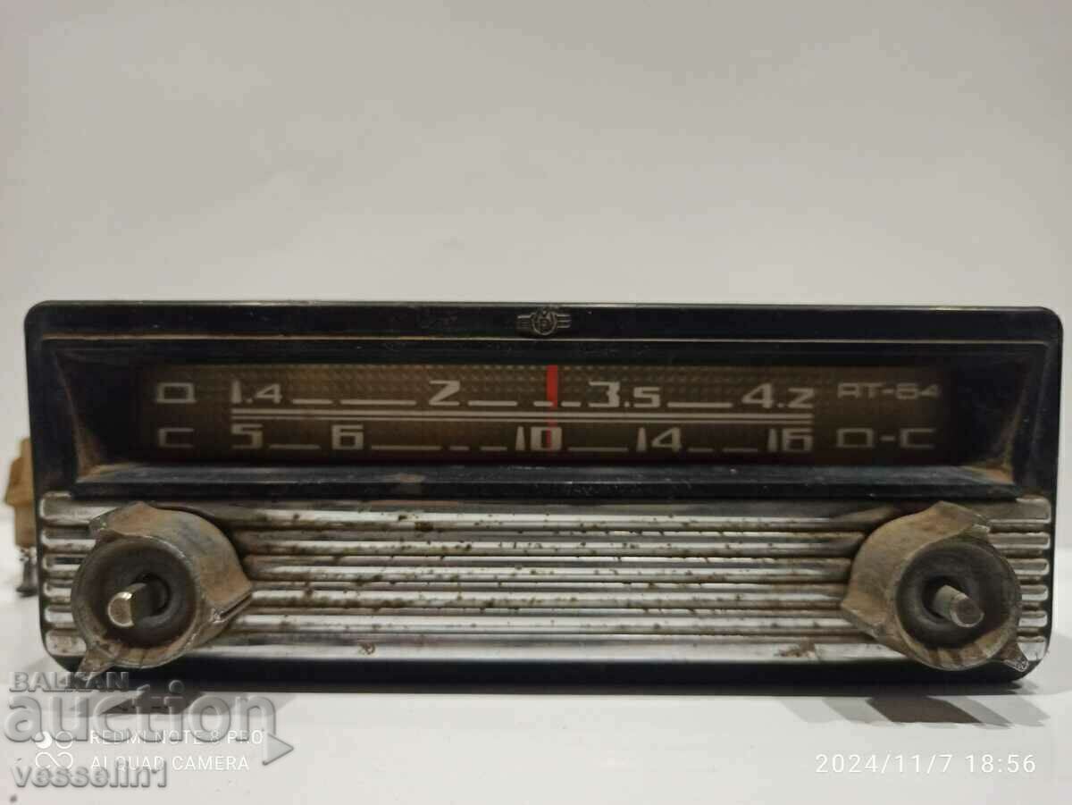 Radio pentru Moskvich 403.407.408, gaz GAZ 24, Volga 3102 Radio pentru Moskvich 403.407.408, gaz GAZ 24, Volga 3102