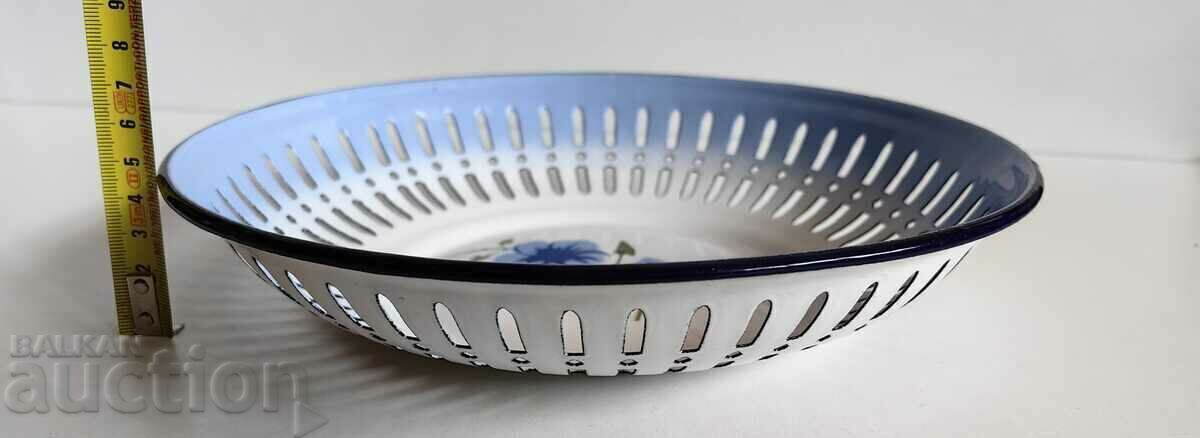 .LIKE NEW ENAMEL SOC PANER GEVGIR BLOSSOMS - 5