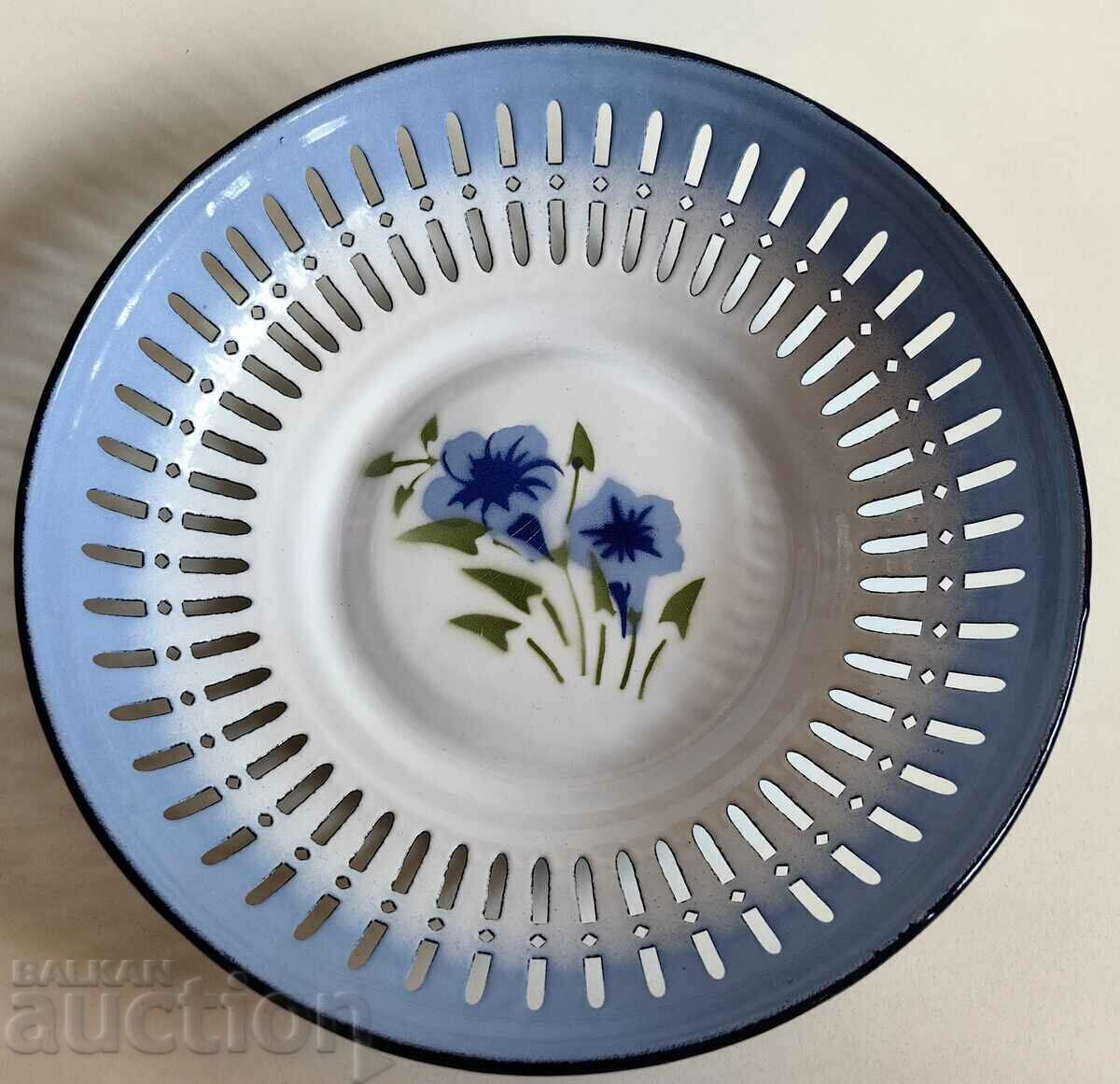 .LIKE NEW ENAMEL SOC PANER GEVGIR BLOSSOMS