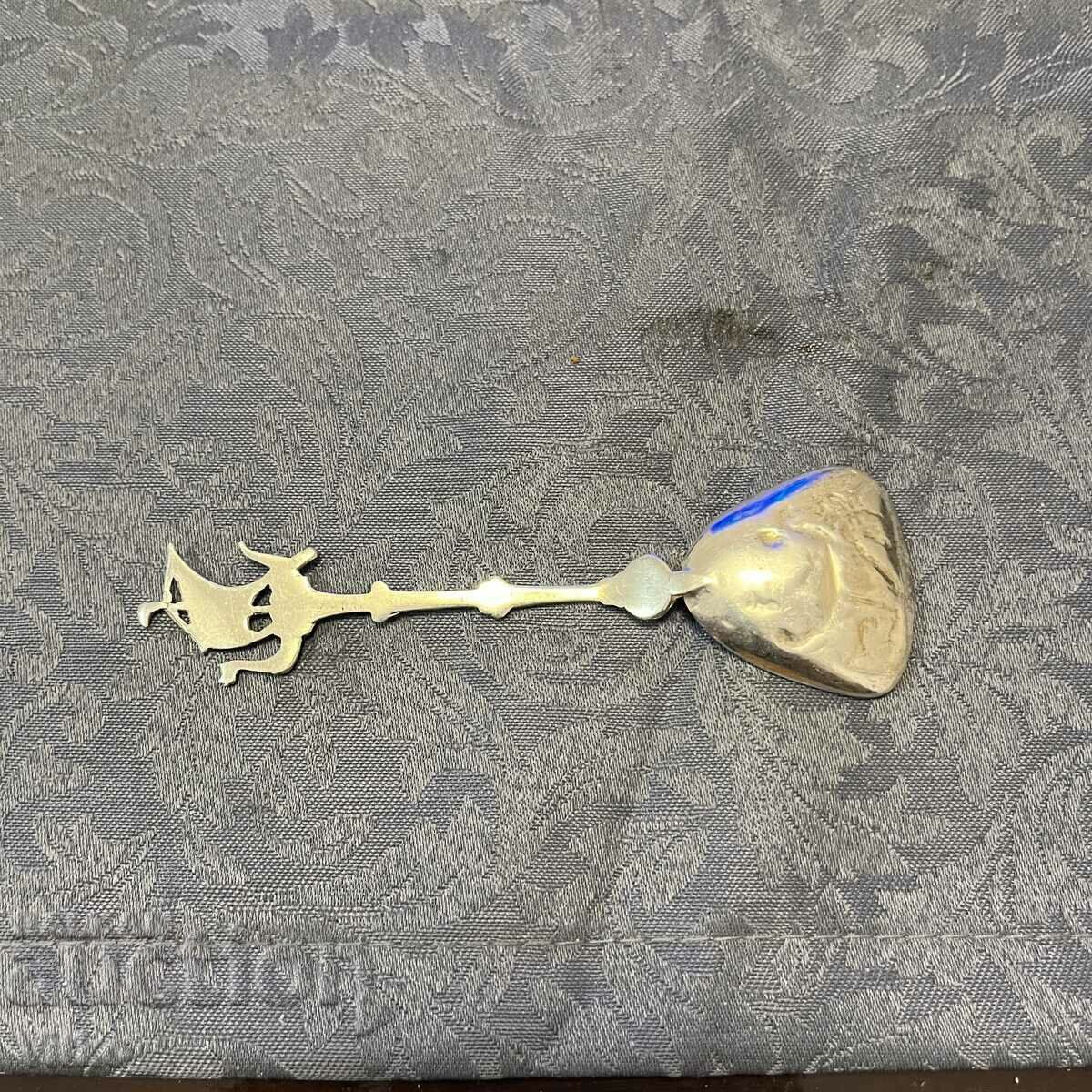 Silver spoon, Viking ship, markings with price 44.00 BGN | € 22.50