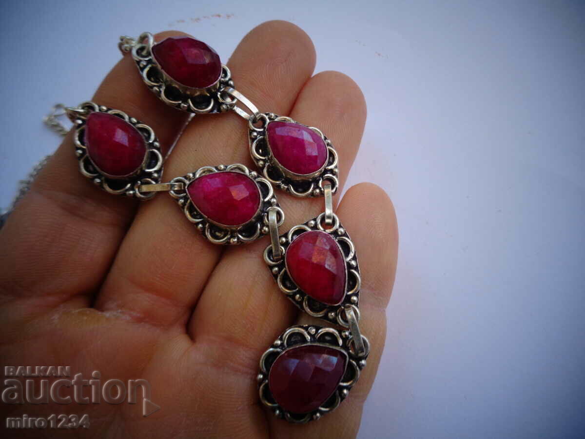 ΟΤ 1 ΣΤ. BZC ΚΟΛΙΕ ΑΛΥΣΙΔΑ ΚΟΛΙΕ RUBY BEADS