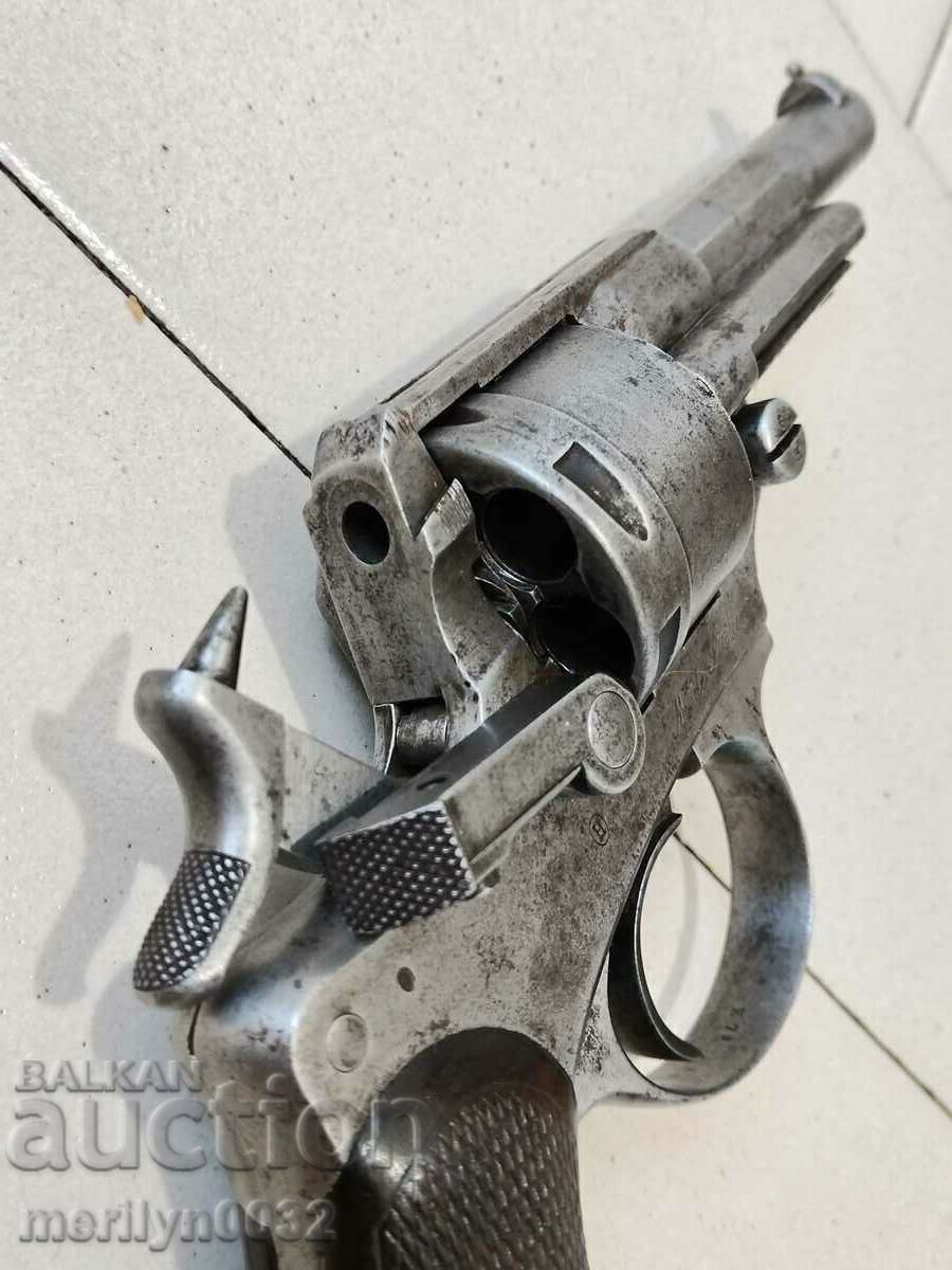 Livrarea Curea toc pentru revolver de ofițer francez Chamello Devine 1873