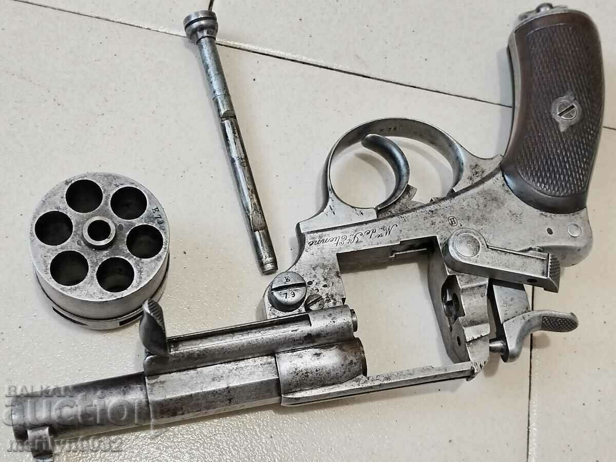 French officer's revolver Chamello Devine 1873 holster strap - 7 French officer's revolver Chamello Devine 1873 holster strap - 7