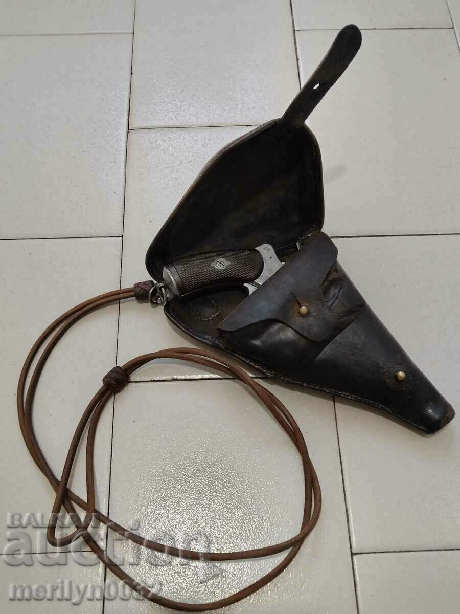 French officer's revolver Chamello Devine 1873 holster strap