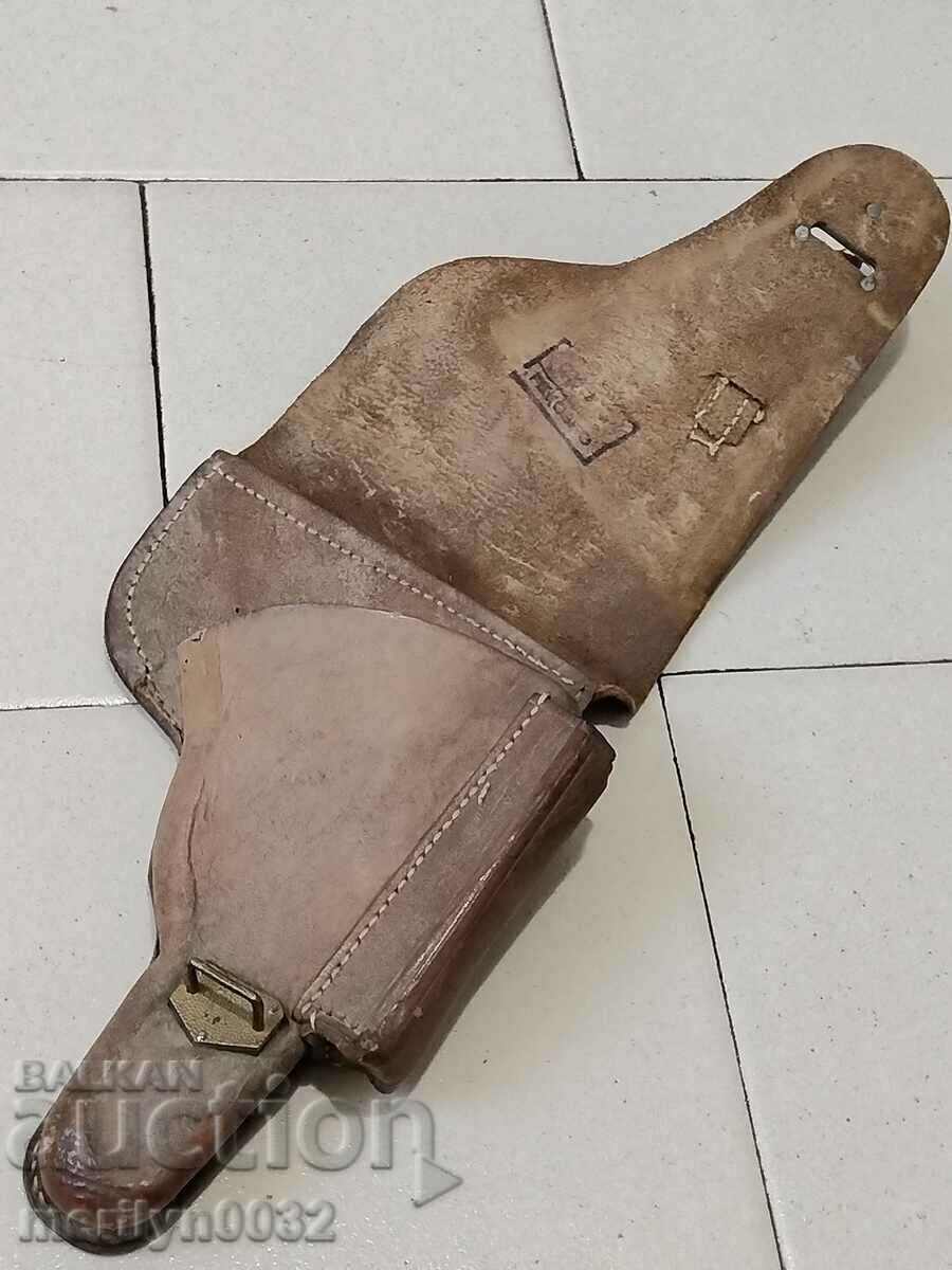 Walther Mauser Army Holster WW2 Flap, Belt - 5 Walther Mauser Army Holster WW2 Flap, Belt - 5