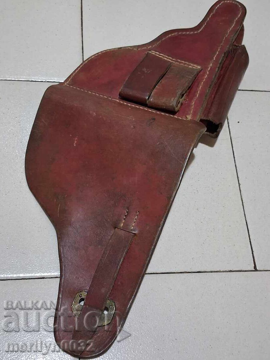 Walther Mauser Army Holster WW2 Flap, Belt - 6 Walther Mauser Army Holster WW2 Flap, Belt - 6