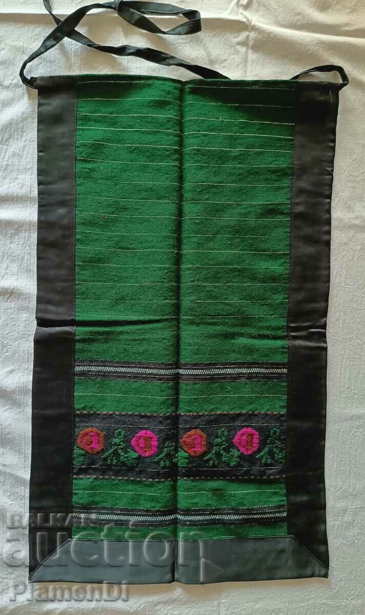 Hand-woven, hand-embroidered apron for national costume.