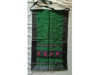 Hand-woven, hand-embroidered apron for national costume.