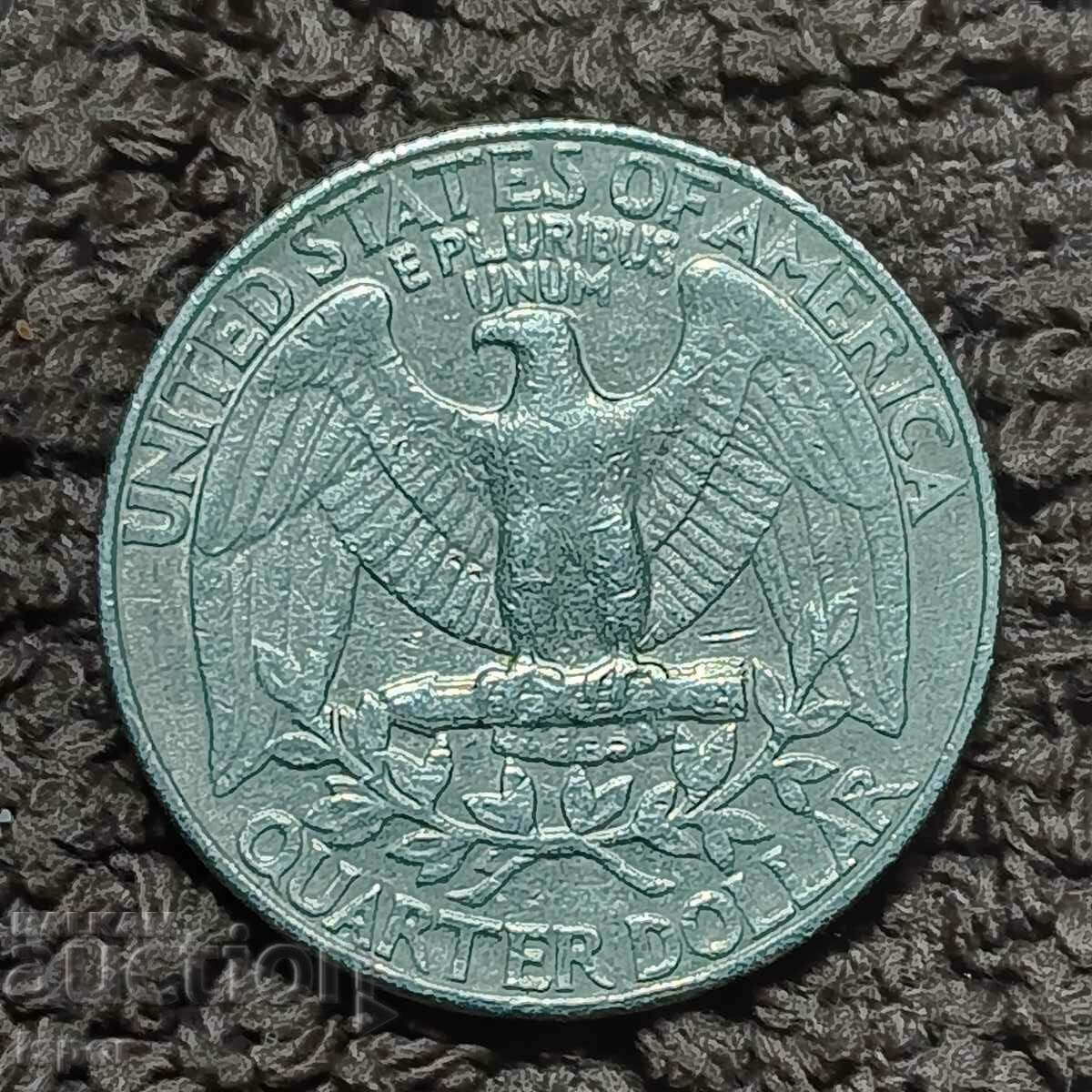 80/ ΗΠΑ 25c 1990