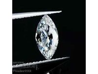 Diamant (Moissanite) Marchiz 0,8ct