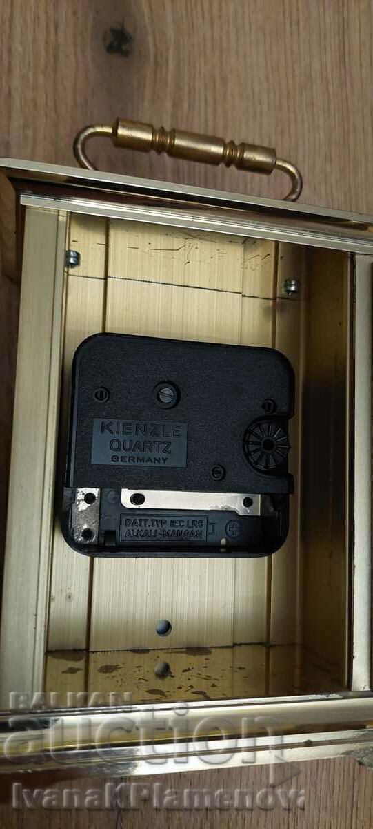 Desk clock brass - 5