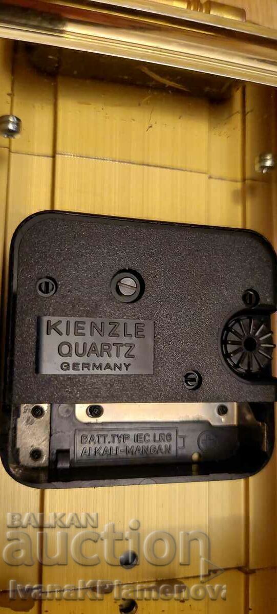 Desk clock brass - 6