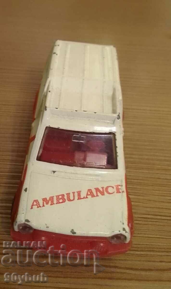 Matchbox 1982 metalic troler ambulanta Bulgaria