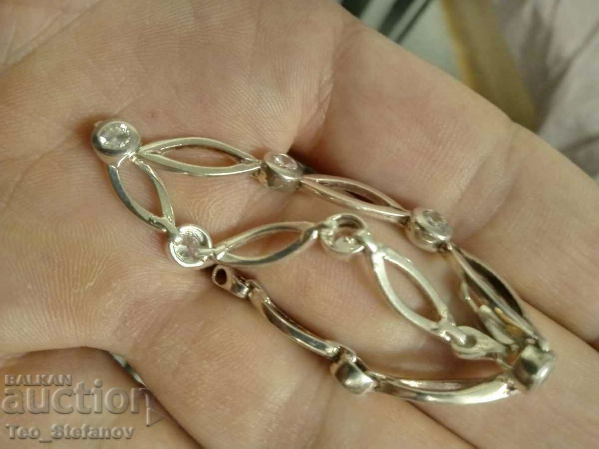 Beautiful silver bracelet with markings with price 40.00 BGN | € 20.45 Beautiful silver bracelet with markings with price 40.00 BGN | € 20.45